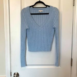 Light blue soft sweater
